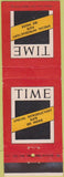 Matchbook Cover - Time Magazine