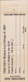 Matchbook Cover - Time Magazine