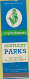 Matchbook Cover - Kentucky State Parks KY