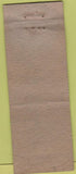 Matchbook Cover - Hillside Tavern Arrow STAMPED Christmas WORN