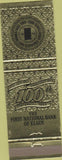Matchbook Cover - First National Bank Elgin IL 1965