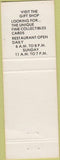 Matchbook Cover - Akron Restaurant Akron PA