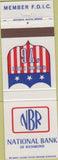 Matchbook Cover - National bank of Richmond