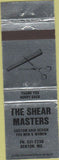 Matchbook Cover - The Shear Masters Salon Benton MO