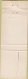 Matchbook Cover - Hicks Truck Stops Gilman IL West Lebanon IN