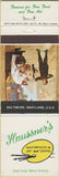 Matchbook Cover - Haussner's Restaurant Baltimore MD