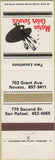 Matchbook Cover - Marin Color Service Paint Novato San Rafael CA