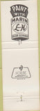 Matchbook Cover - Marin Color Service Paint Novato San Rafael CA