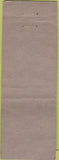 Matchbook Cover - Hotel Moscow Wright's Fountain WORN