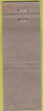 Matchbook Cover - Post Exchange McChord Field WA WORN