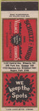 Matchbook Cover - Schultz Nord Village Cleners Wilmette Glencoe Evanston IL