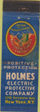 Matchbook Cover - Holmes Electric Co New York City WORN