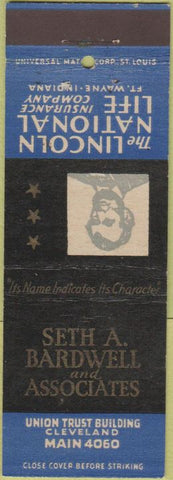 Matchbook Cover - Lincoln Natinoal Life Insurance Co Cleveland OH