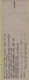 Matchbook Cover - Lincoln Natinoal Life Insurance Co Cleveland OH