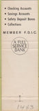 Matchbook Cover - Peoples State Bank Missouri Valley IA