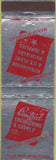 Matchbook Cover - Central Engineering Supply Dallas TX