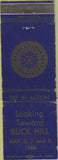 Matchbook Cover - Rotary International Buck Hill 1966 737