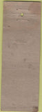Matchbook Cover - Warren's Roofing Insulating Cleveland OH WORN