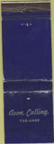 Matchbook Cover - Avon Calling