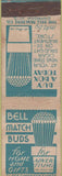 Matchbook Cover - Bell Match Buds Oshkosh WI