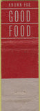 Matchbook Cover - Bismarck Hotel Chicago IL POOR