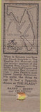 Matchbook Cover - Plaza Spanish Restaurant Sarasota FL WORN lobster