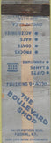 Matchbook Cover - The Boulevard Shop Flushing NY WORN
