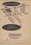 Matchbook Cover - Bill McDavid Oldsmobile Houston TX 40 Strike