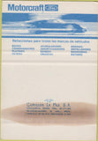 Matchbook Cover - Ford Motors Mexico POOR STRIKER 40 Strike