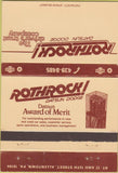 Matchbook Cover - Rothrock Datsun Dodge Allentown PA 40 Strike
