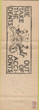 Matchbook Cover - Smith's Auto Clinic reapir Mankato MN