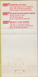 Matchbook Cover - Oldsmobile Super 88 Sandusky OH WORN 30 Strike