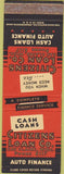 Matchbook Cover - Citizens Loan Co Eau Claire WI SAMPLE