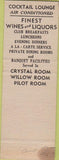 Matchbook Cover - Hotel Stoddard La Crosse WI SAMPLE