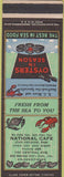 Matchbook Cover - National Cafe Hot Springs National Park AR SAMPLE