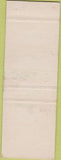 Matchbook Cover - Nassau Thompson East Chicago IN SAMPLE