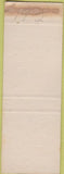 Matchbook Cover - Magie Bros Lubricants Chicago IL oil gas SAMPLE