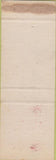 Matchbook Cover - Clarke's Motel Eureka CA SAMPLE
