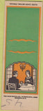 Matchbook Cover - Ohio Match Deco Dining Scene SAMPLE