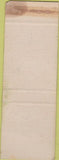 Matchbook Cover - Carter's Bar Lambert MT SAMPLE