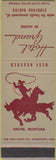 Matchbook Cover - Hotel Grand Havre MT cowboy SAMPLE
