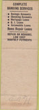 Matchbook Cover - Lodi State Bank Lodi Valley City OH SAMPLE