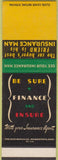 Matchbook Cover - Ohio Match Insurance BLANK SAMPLE