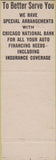 Matchbook Cover - Ohio Match Insurance BLANK SAMPLE
