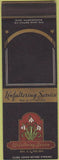 Matchbook Cover - Ohio Match Unfaltering Service BLANK SAMPLE