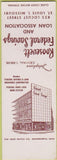 Matchbook Cover - Roosevelt Federal Savings Loan St Louis MO SAMPLE