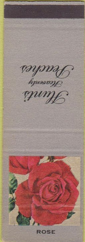 Matchbook Cover - Hunt's Peaches Rose SAMPLE