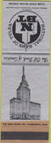 Matchbook Cover - National Bank of Tulsa OK WORN SAMPLE