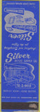 Matchbook Cover - Silver Office Supply WORN SAMPLE