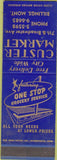 Matchbook Cover - Custer Market Billings MT SAMPLE